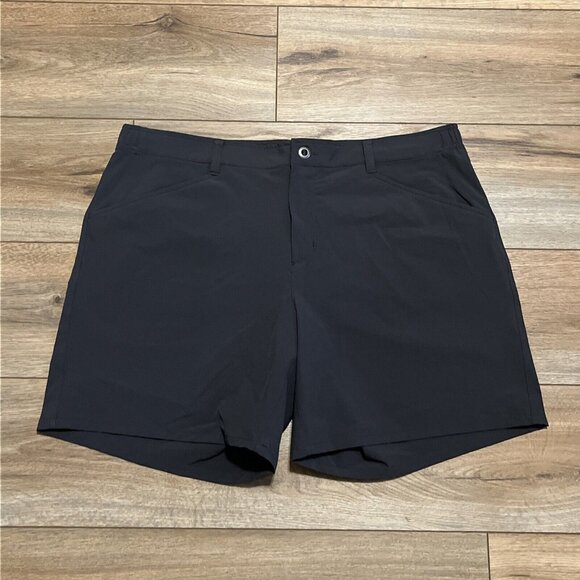 OOBE Uniform Shorts SZ 10 Gray Pockets Elastic Waist Stretch Lightweight Outdoor - Picture 1 of 11